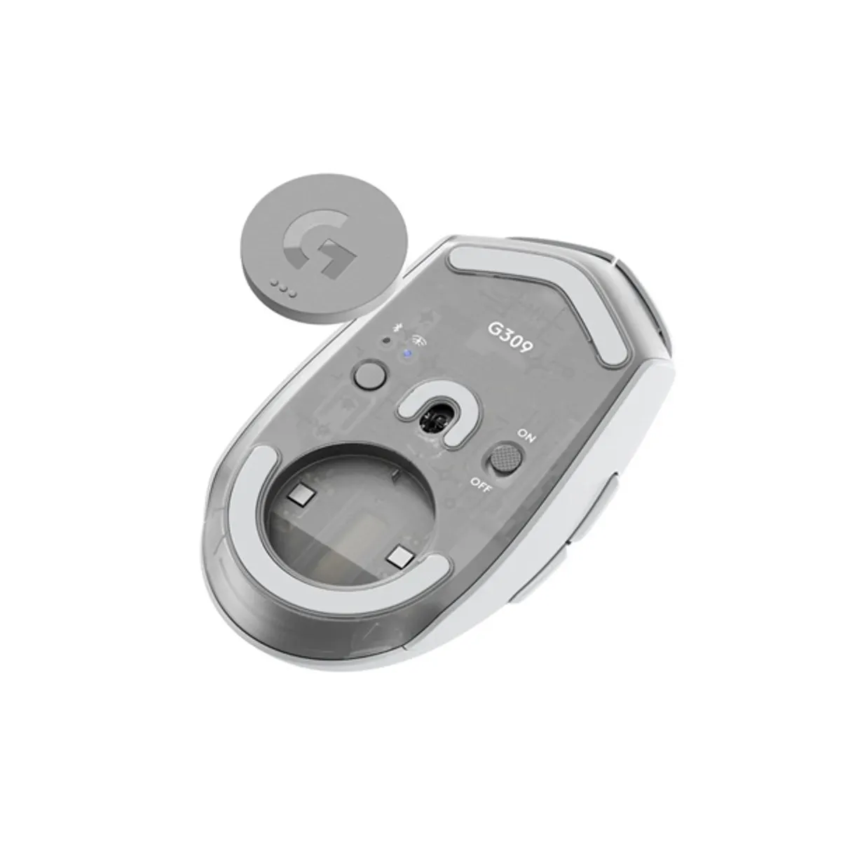 Logitech 910-007207 G309 LIGHTSPEED fehér vezeték nélküli egér #5