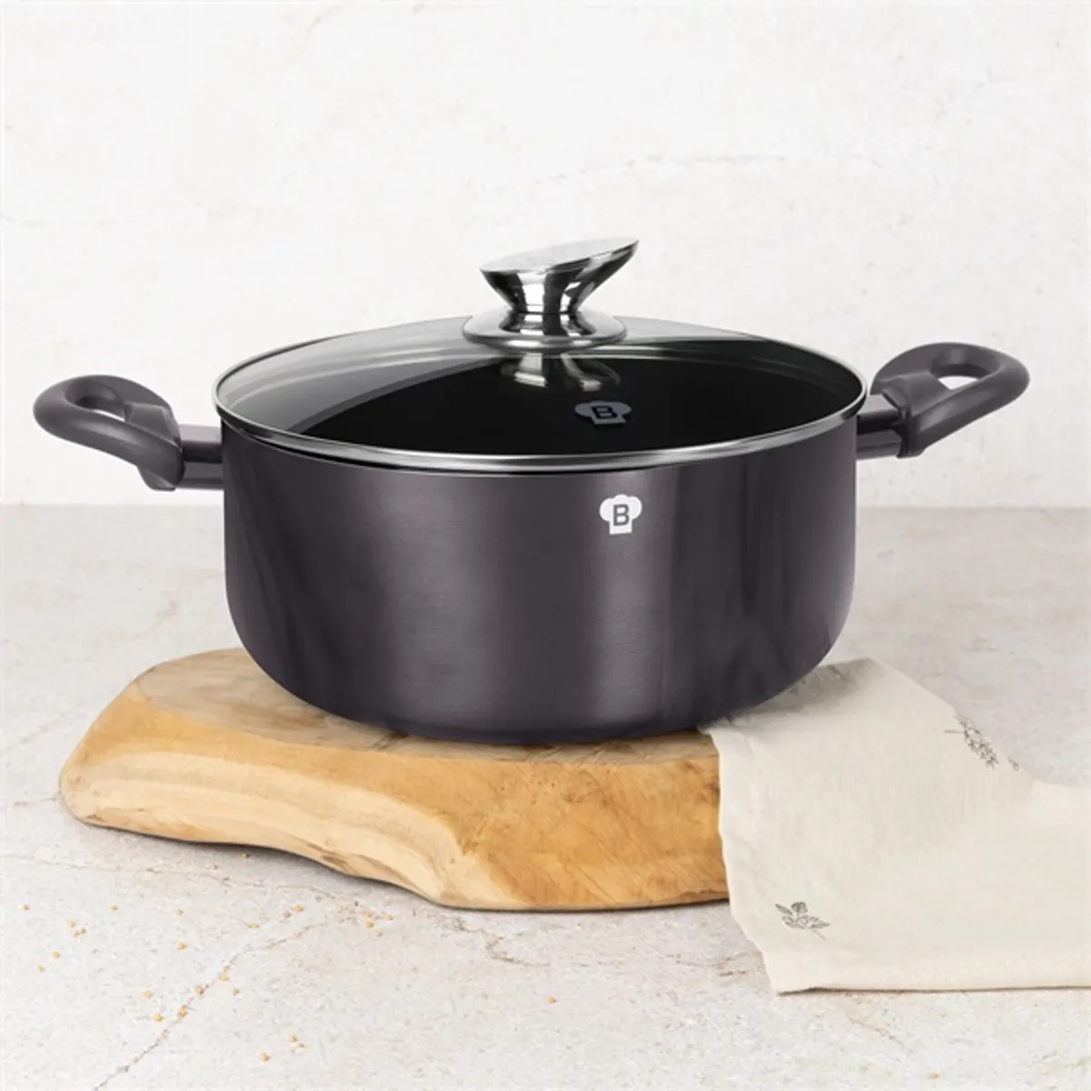 Blaumann BL-3965 Carbon Pro 30 cm lábas fedővel #4