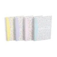 Oxford Floral A5 vonalas spirálfüzet