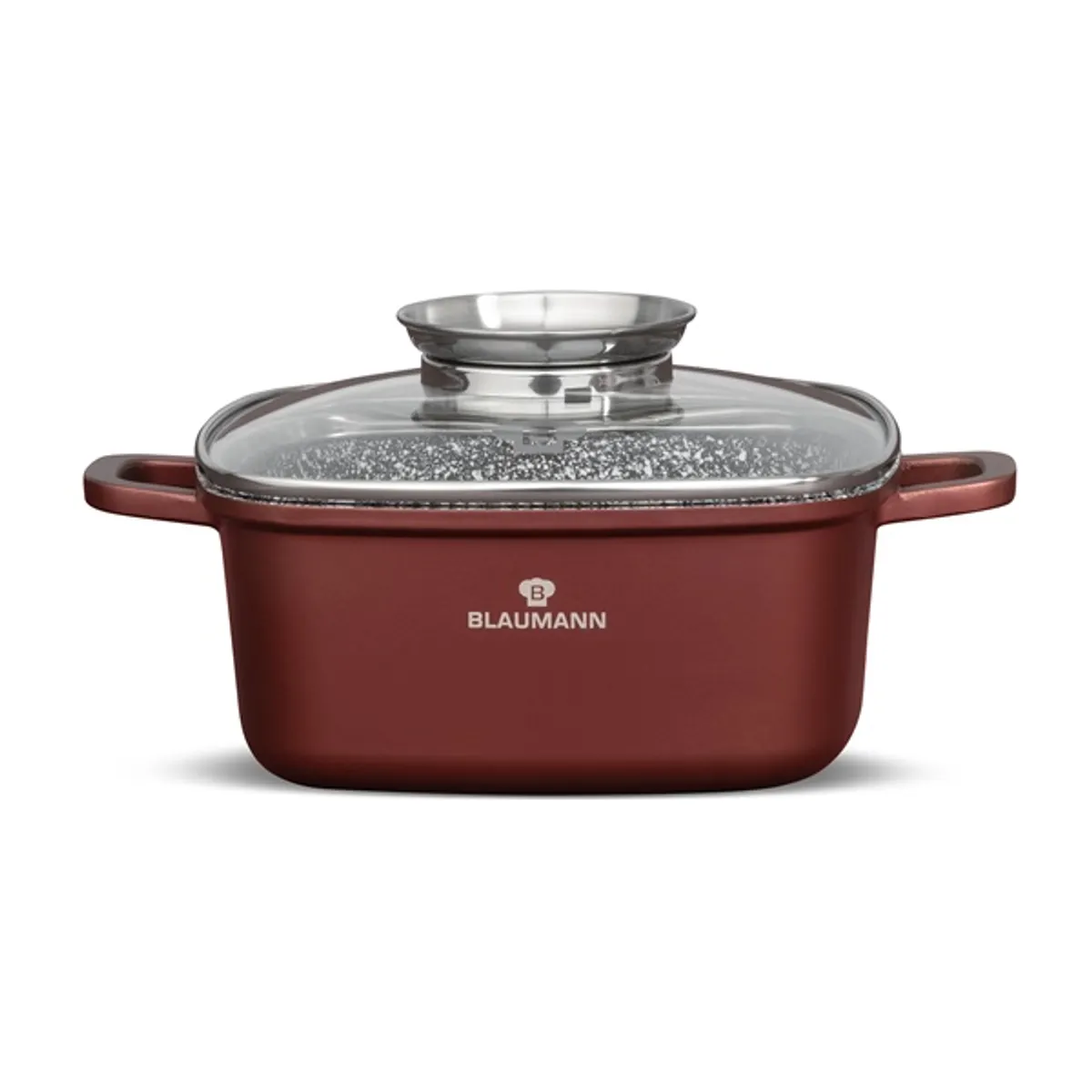 Blaumann BL-4090 Cerastone Collection 20 cm-es négyzet alakú edény fedővel #1