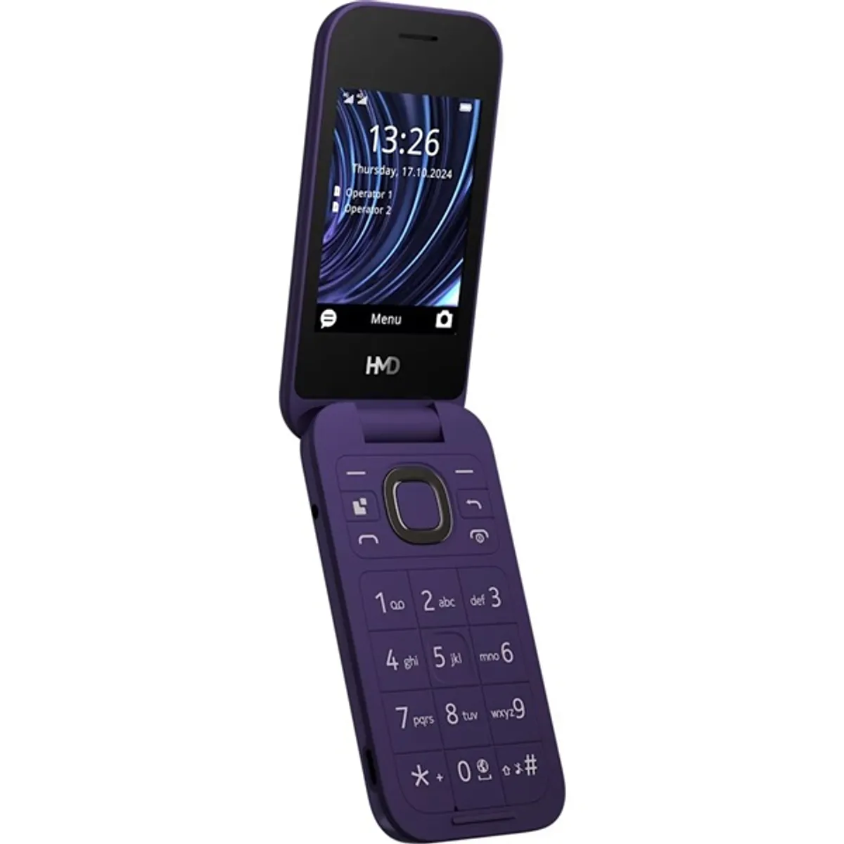 HMD 2660 FLIP 4G TA-1711 2,8" DualSIM lila mobiltelefon #4