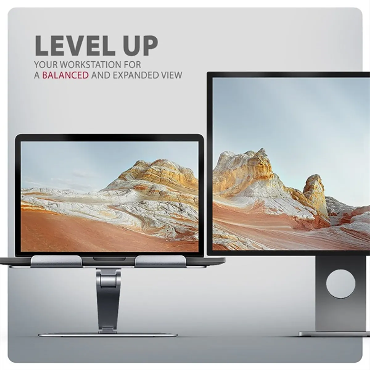 Axagon STND-LQ ALU HQ 10-16" laptop állvány #7