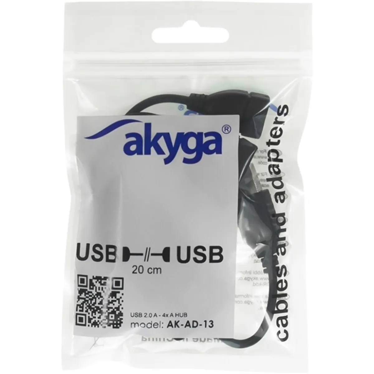 Akyga USB 2.0 4 portos elosztó kábel #2