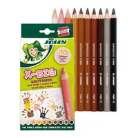 Jolly X-Big Skin Tones extra vastag 10 darabos színesceruza készlet #2