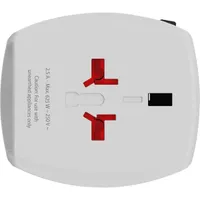 Skross MUVUSB-A-C USB/Type-C töltő bemenettel világutazó adapter #2