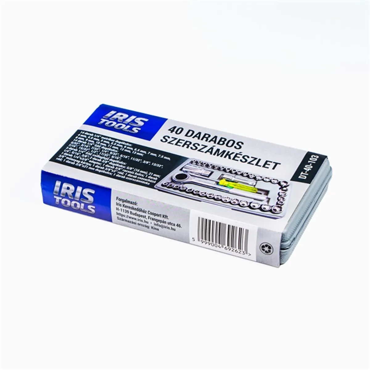 IRIS TOOLS DT-40-103 40 darabos szerszámkészlet #1