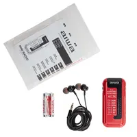 Aiwa R-22RD hordozható piros rádió #6