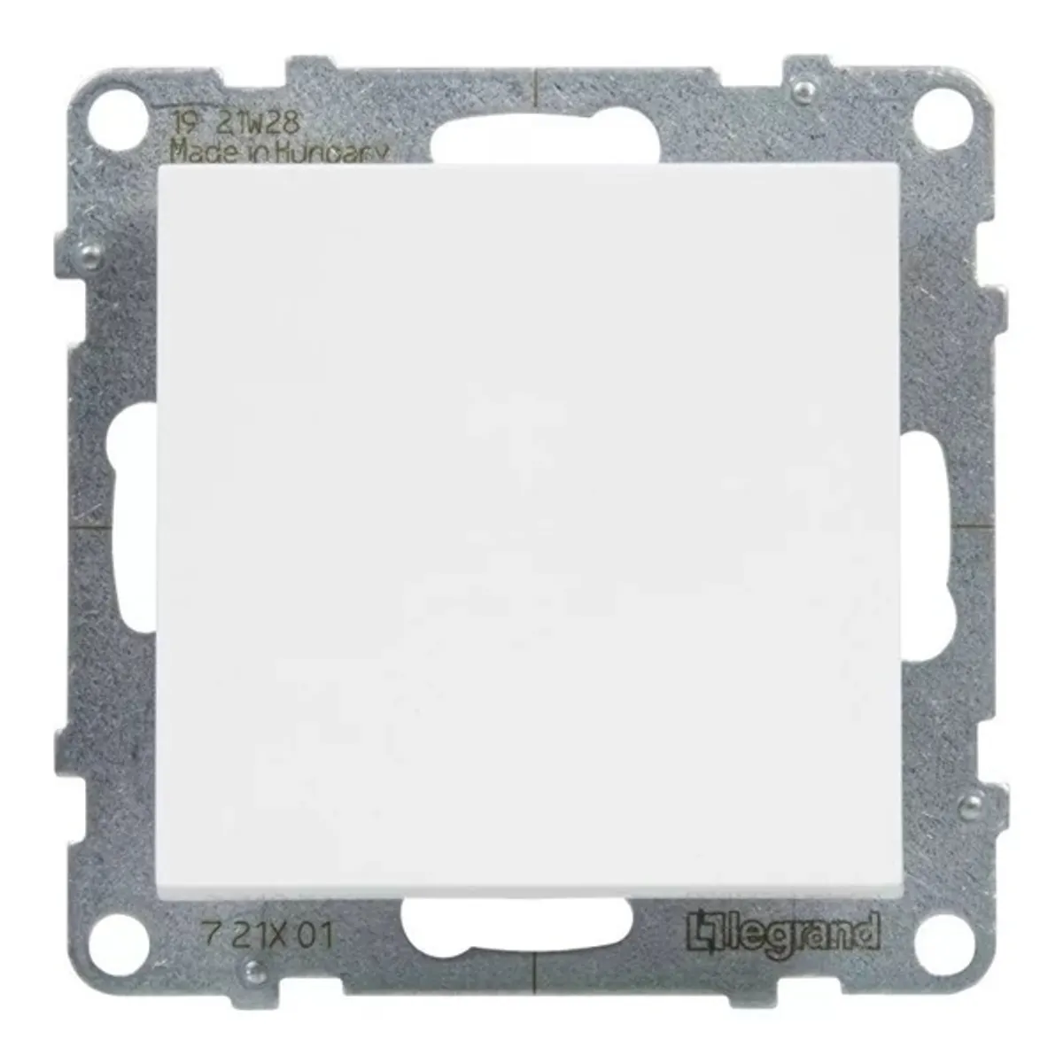 Legrand 721101 Suno 101 fehér egypólusú nyomókapcsoló #1