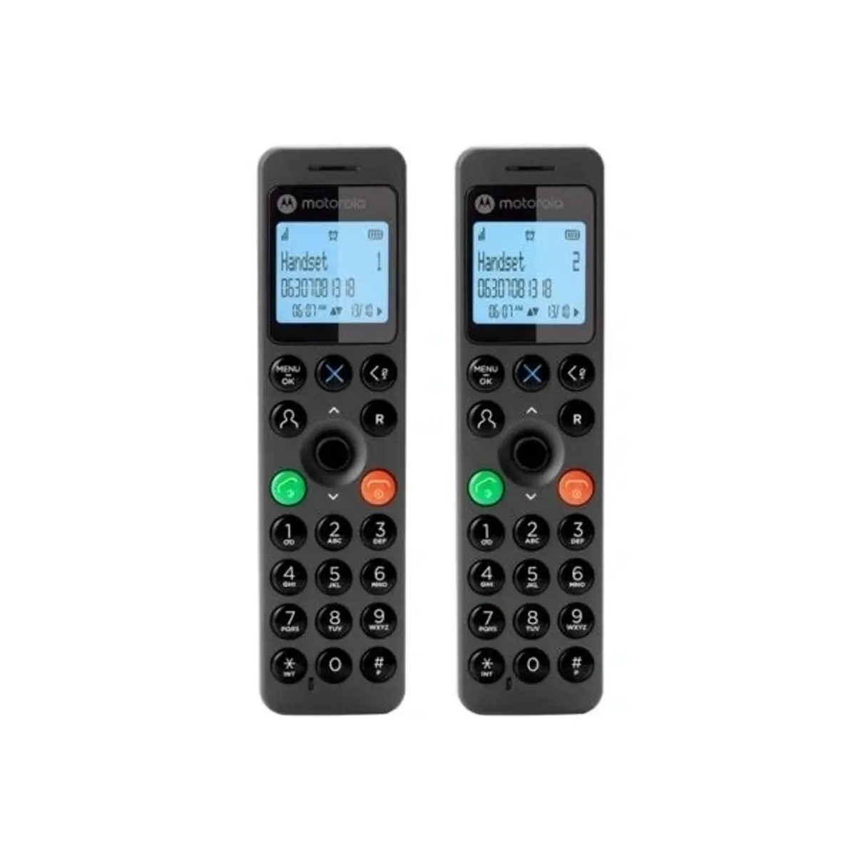 Motorola DOT202 fekete dect telefon #1