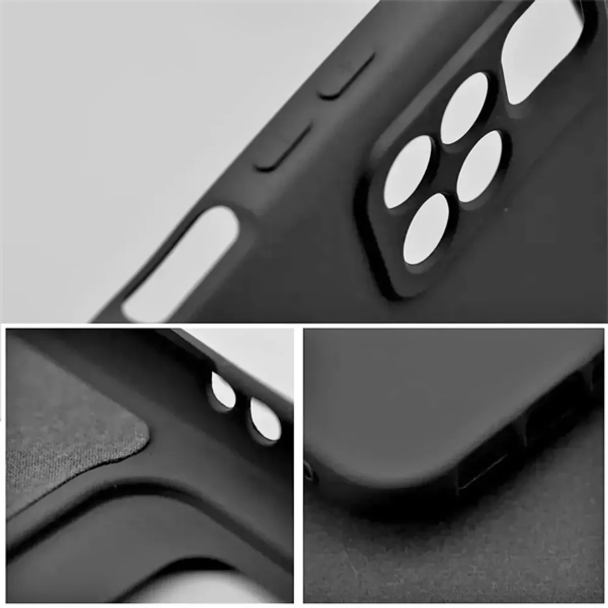 Haffner HF649416 Samsung Galaxy A15 4G/Galaxy A15 5G fekete szilikon hátlap #3