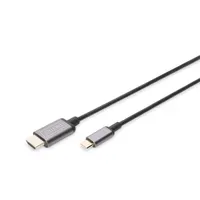 DIGITUS DA-70821 USB C - HDMI A 1,8m szürke video átalakító kábel #2