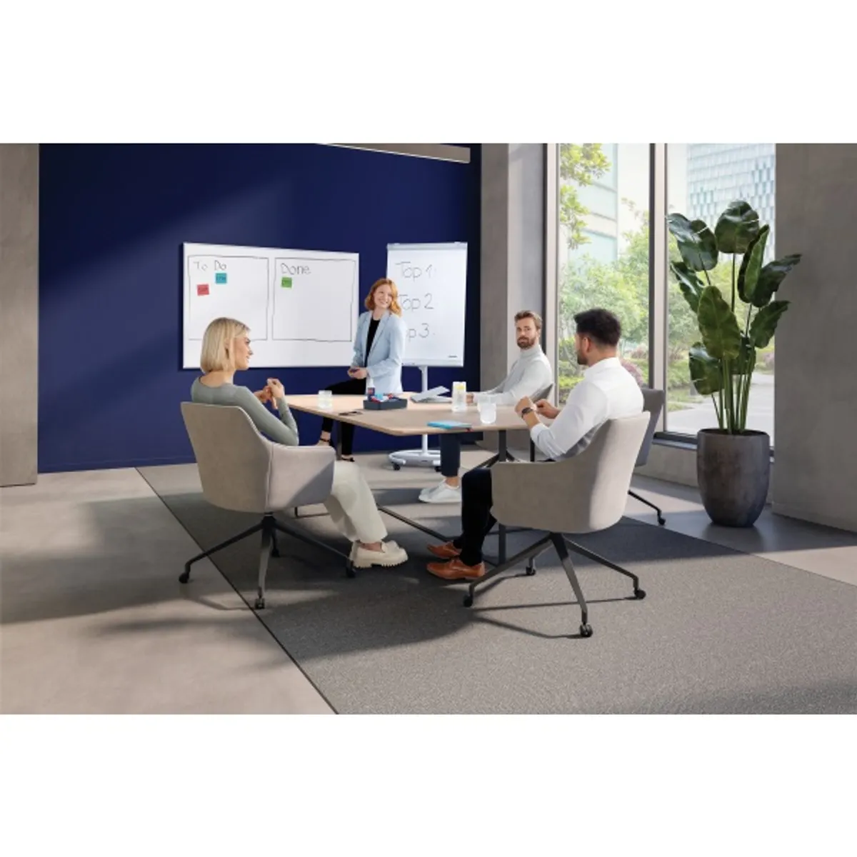 Franken SC3112 45x60 cm lakkozott mágneses fehértábla #3