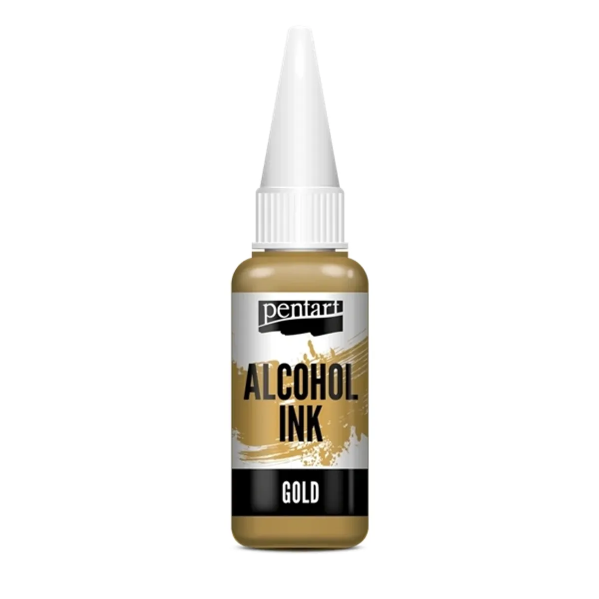Pentart 20 ml arany metál alkoholos tinta #1