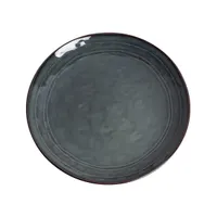 IRIS kerámia tányér zöld 21,4x2,7cm