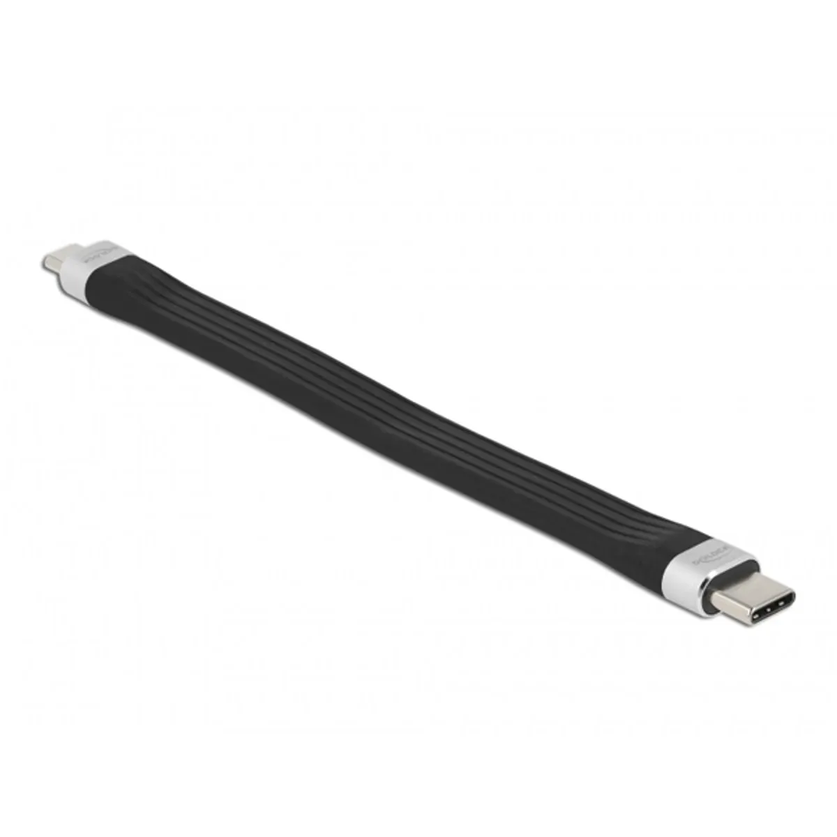 Delock 86793 13,5cm USB 2.0 USB-C - MicroUSB PD3 FPC lapos kábel #1