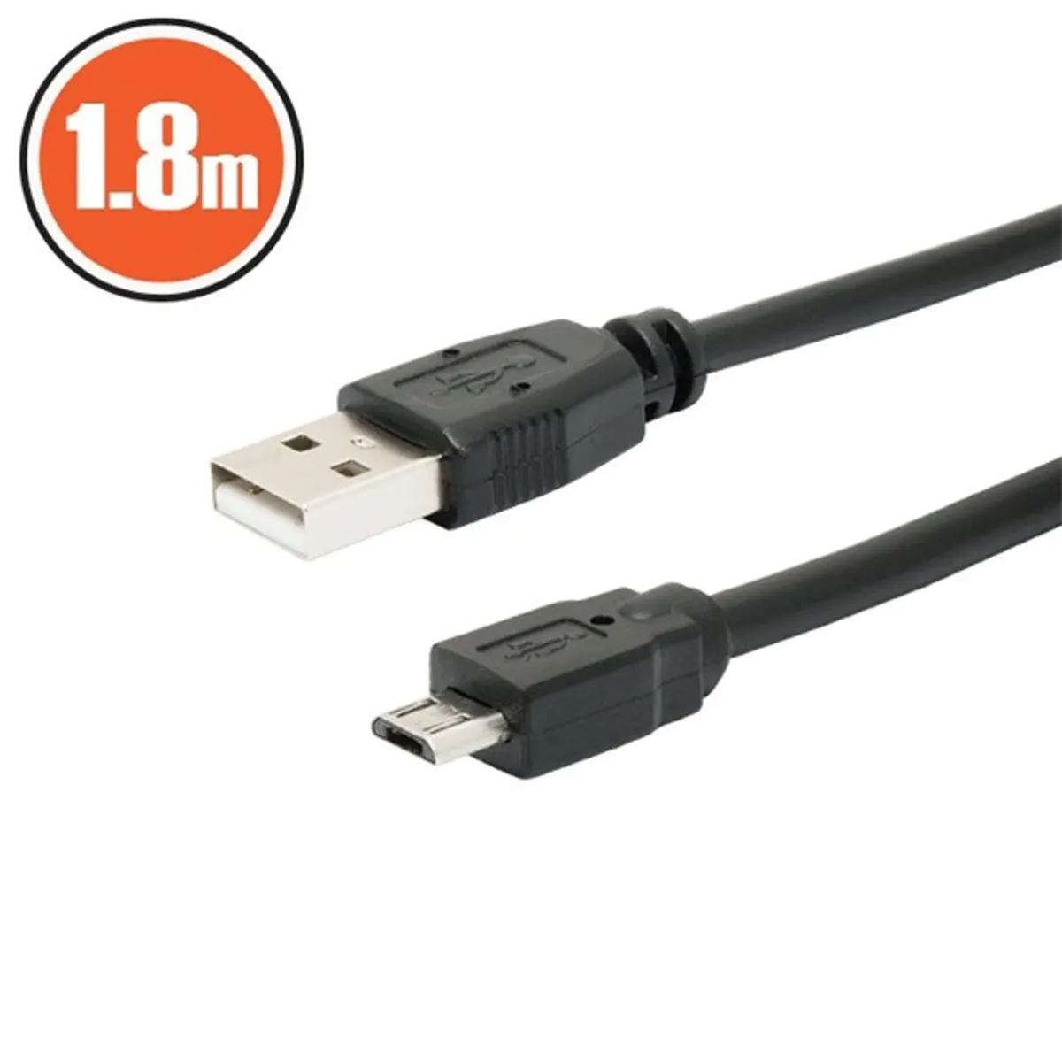 PRC USB 2.0 A - B micro 1,8m kábel #1
