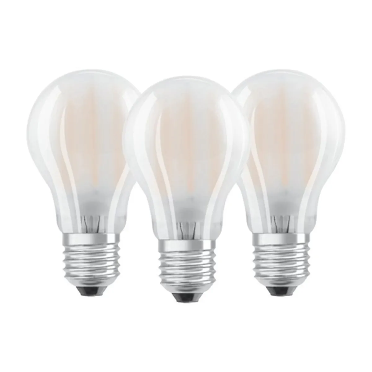 Osram Base matt üveg búra/7W/806lm/2700K/E27 LED körte izzó 3 db #1