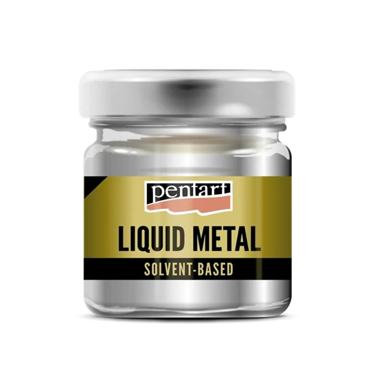 Pentart 30 ml ezüst folyékony fém #1