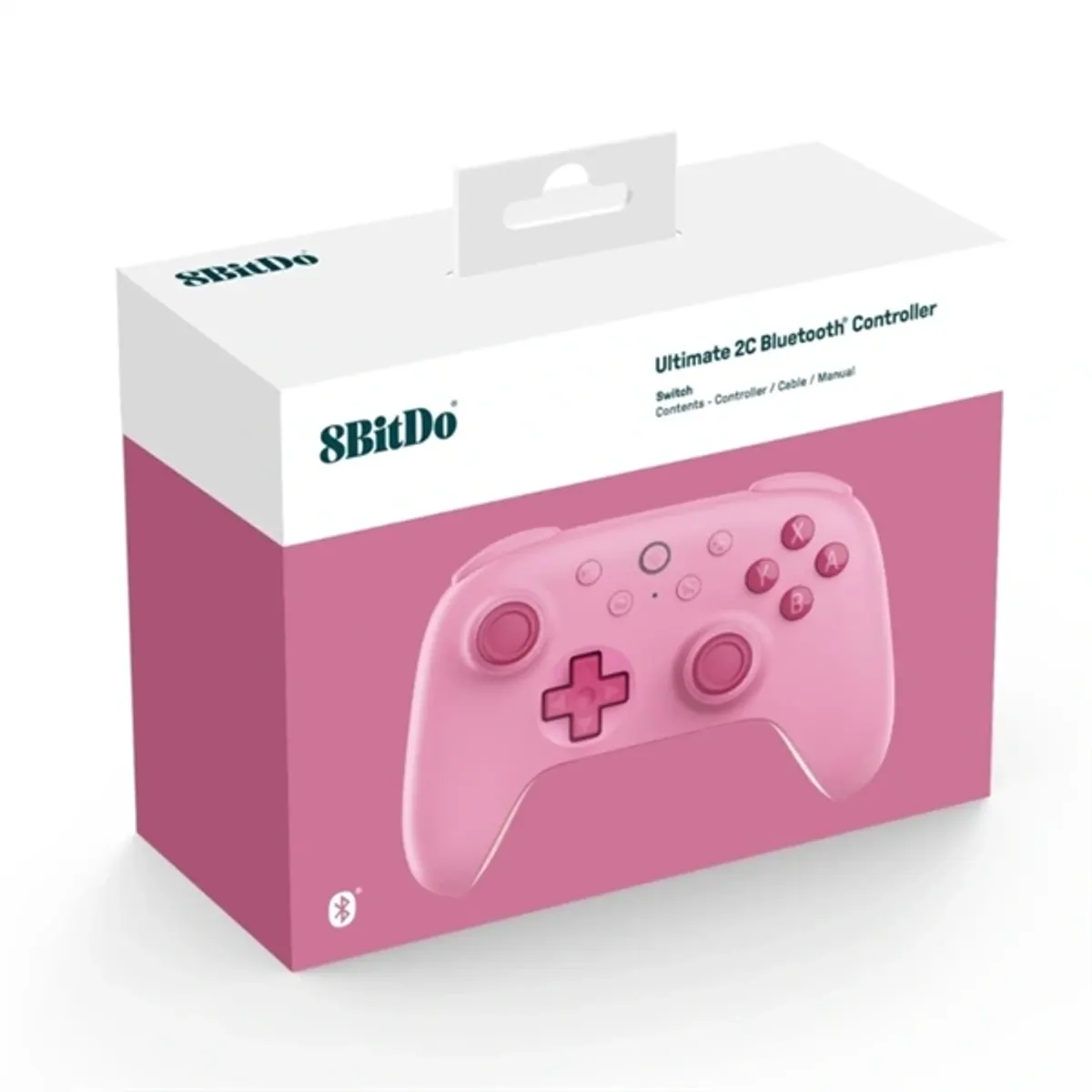 8BitDo Ultimate 2C Nintendo Switch / Switch 2 Hall-Effect pink vezeték nélküli kontroller #5
