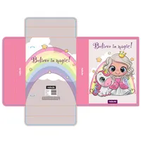 Nebulo Királylány&Unikornis A5 hullámkarton füzetbox