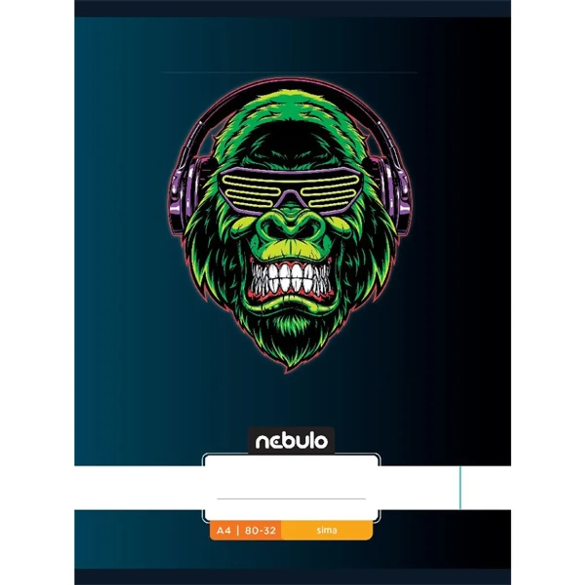 Nebulo Xtreme A4 80-32 tűzött sima füzet #7