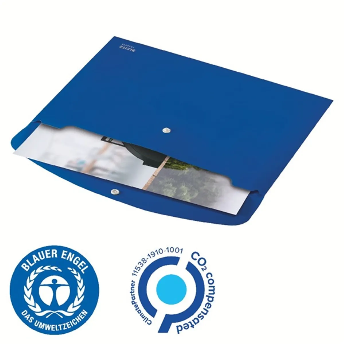 Leitz Recycle A4 PP kék irattartó tasak #2