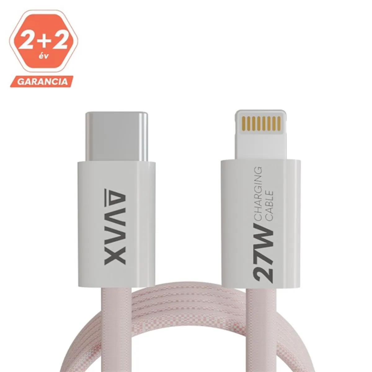 AVAX CB611P MAGNETY 27W 1m USB-C - Lightning adat- és töltőkábel #1