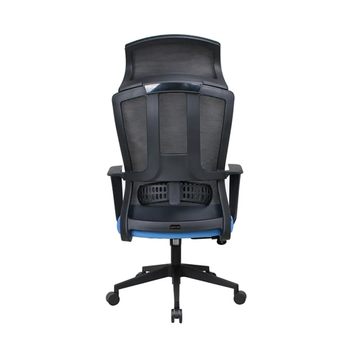 IRISOffice Astra kék/fekete ergonómikus, szövet-hálós irodai forgószék fej és háttámasszal #5