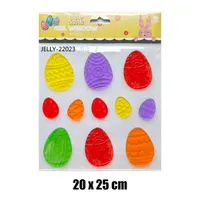 IRIS ablakzselé színes tojások 20 x 25cm #1