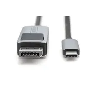 DIGITUS UHD 8K 30Hz kétirányú 1.4 DisplayPort - USB type-C kábel 1m #2