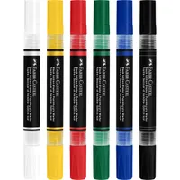 Faber-Castell Black Edition Shake&Paint Klasszikus 6 db kétvégű akrilfilctoll készlet #2