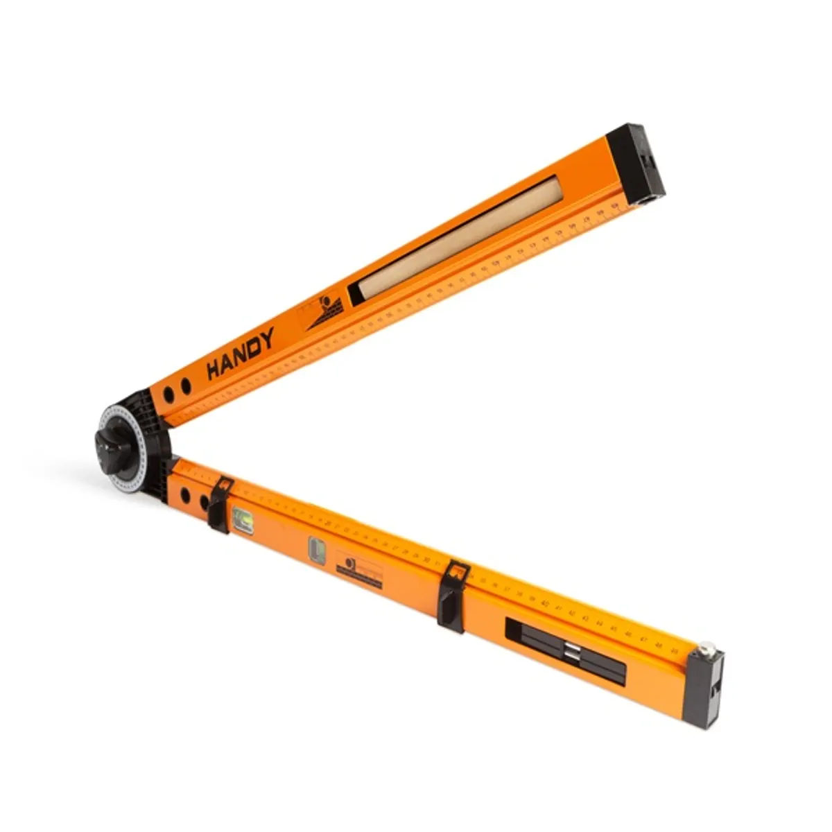 Handy 11000 multifunkciós szögmérő, vonalzó, vízmérték, jelölő eszköz #1