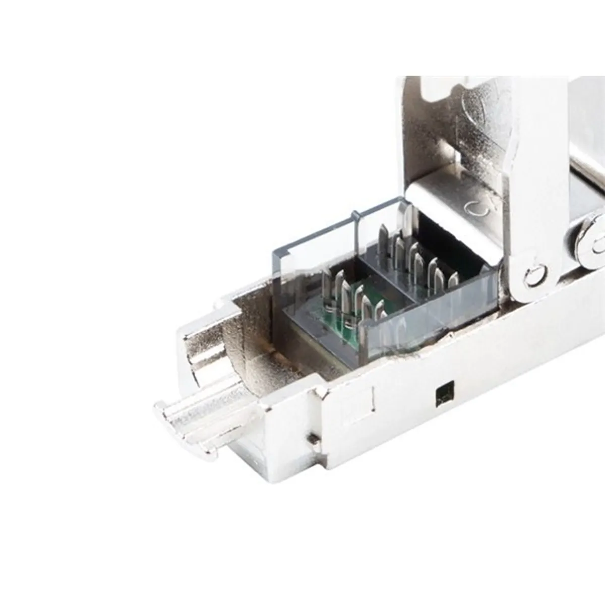 Lanberg PL2SA-6000TL Cat.6A FTP szerszám nélküli szerelhető toldó #5