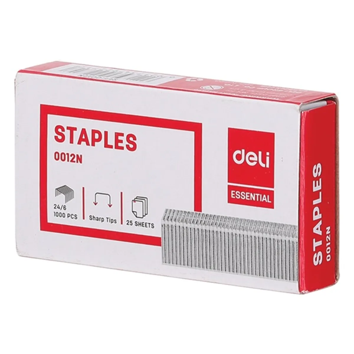 Deli Essential 24/6 hegyes 1000db tűzőkapocs #1