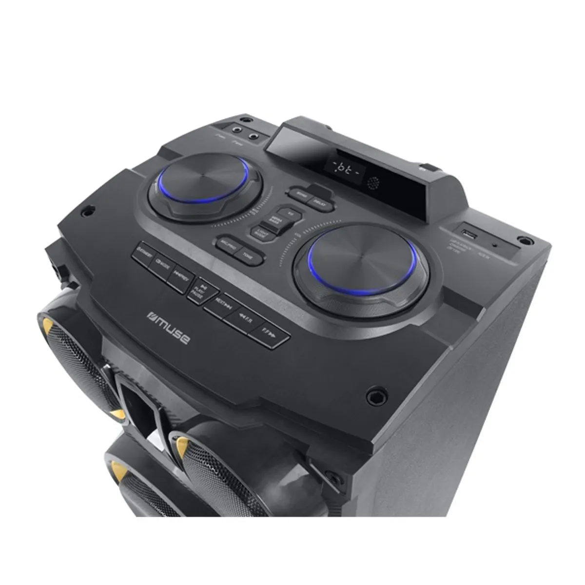 Muse M-1988 DJ partybox FM rádióval #5