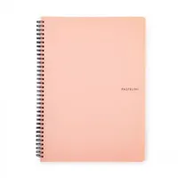 Oxybag Pastelini Apricot A4 60 lapos vonalas spirálfüzet