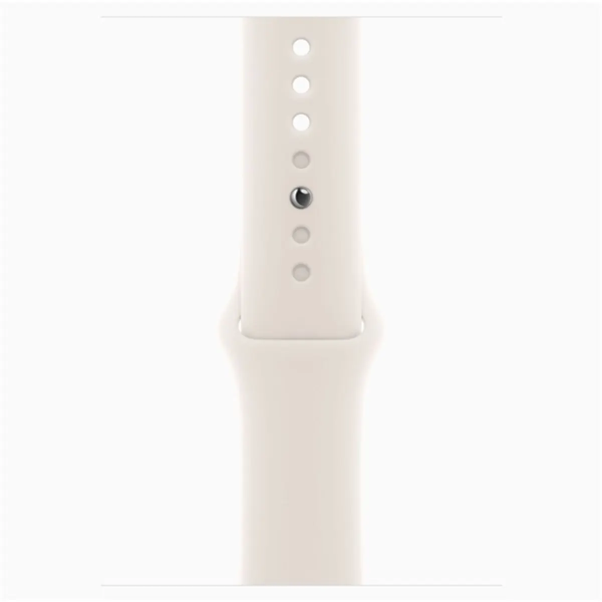 Apple Watch SE3 Cellular (44mm) csillagfény alumínium tok, csillagfény S/M sportszíjas okosóra #3