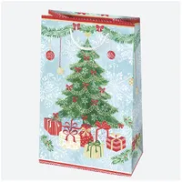 IRIS Karácsonyi ajándéktasak, 160x240x70 mm, különböző színekben és mintával #2