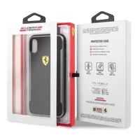 Ferrari SF Racing Shield iPhone XR fekete karbon hatású hátlap #3