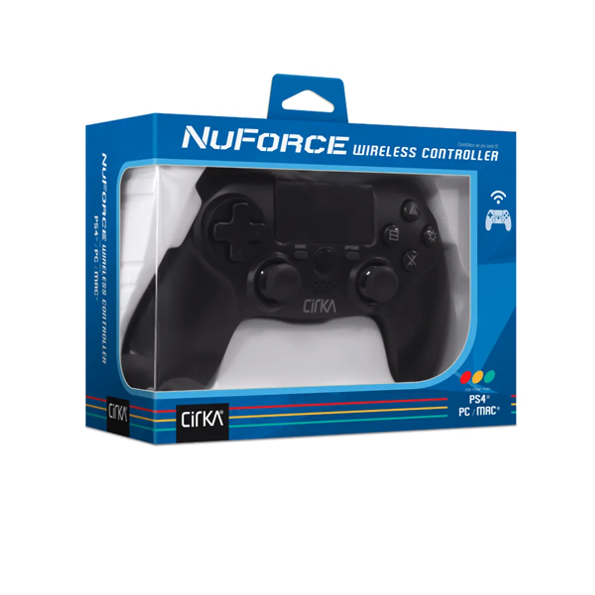 Cirka M07526-BK NuForce PS4/PC/Mac vezeték nélküli fekete kontroller #5