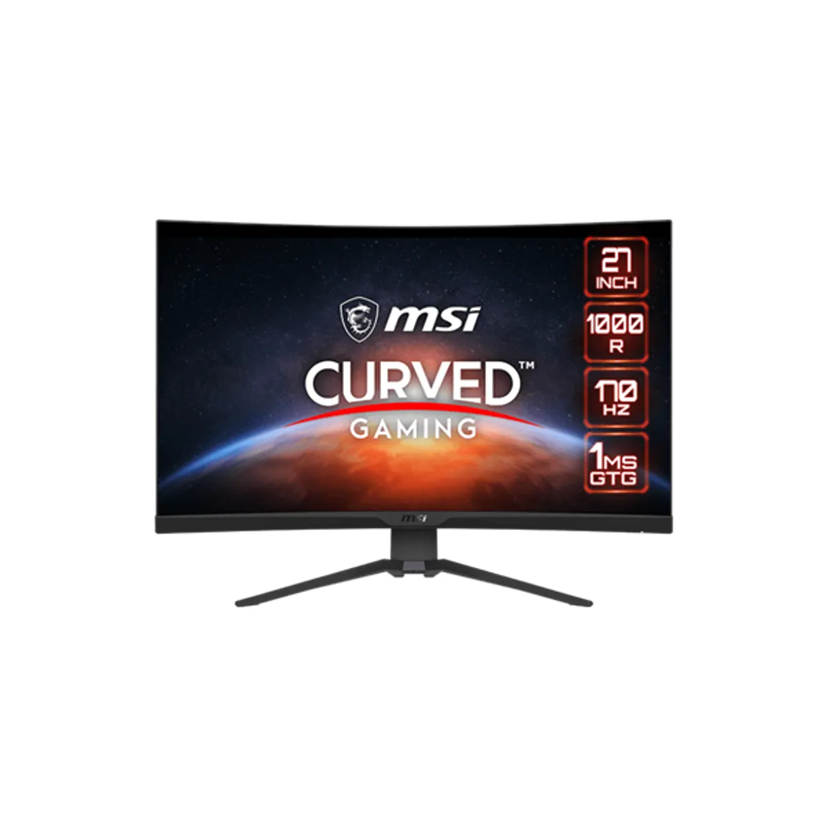 MSI 27" MAG 275CQRF-QD WQHD VA 170Hz HDMI/DP/USB-C ívelt gamer monitor #1