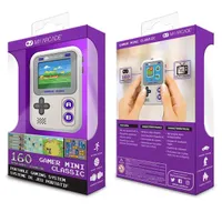 My Arcade DGUN-3924 Gamer Mini Classic 160in1 szürke-lila hordozható kézikonzol #4