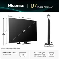 Hisense 50" 50U7Q 4K UHD Smart MiniLED ULED TV #6