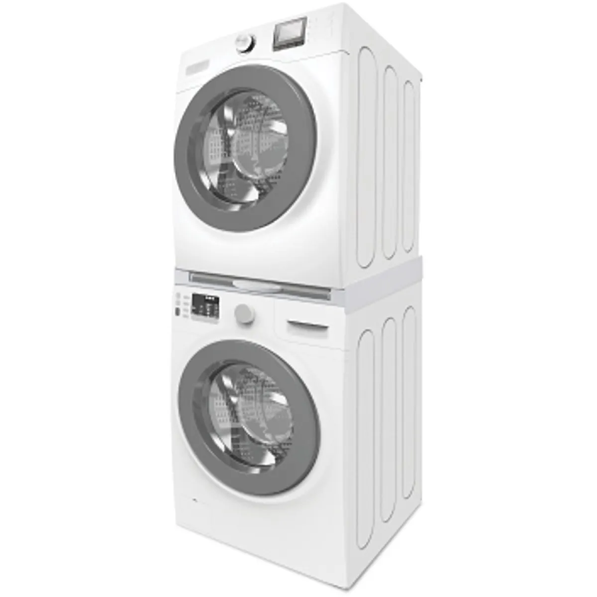 Meliconi 656114 Base Torre Pro L60 mosó- és szárítógép összeépítő keret #2