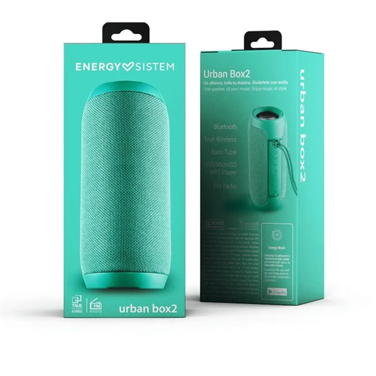 Energy Sistem EN 449330 Urban Box 2 Jade Bluetooth hangszóró #4