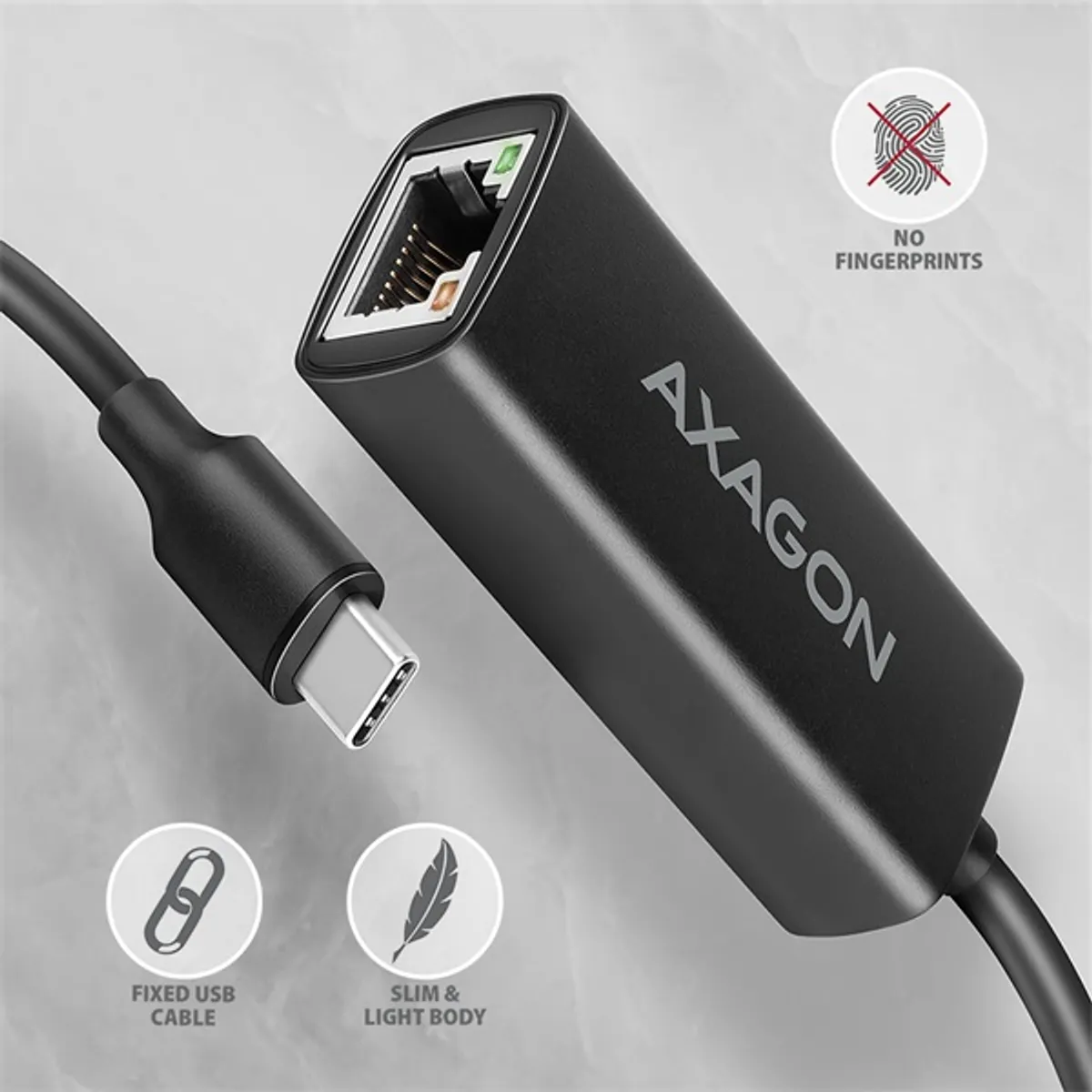 Axagon ADE-ARC Type-C USB 3.2 - Gigabit Ethernet adapter #4