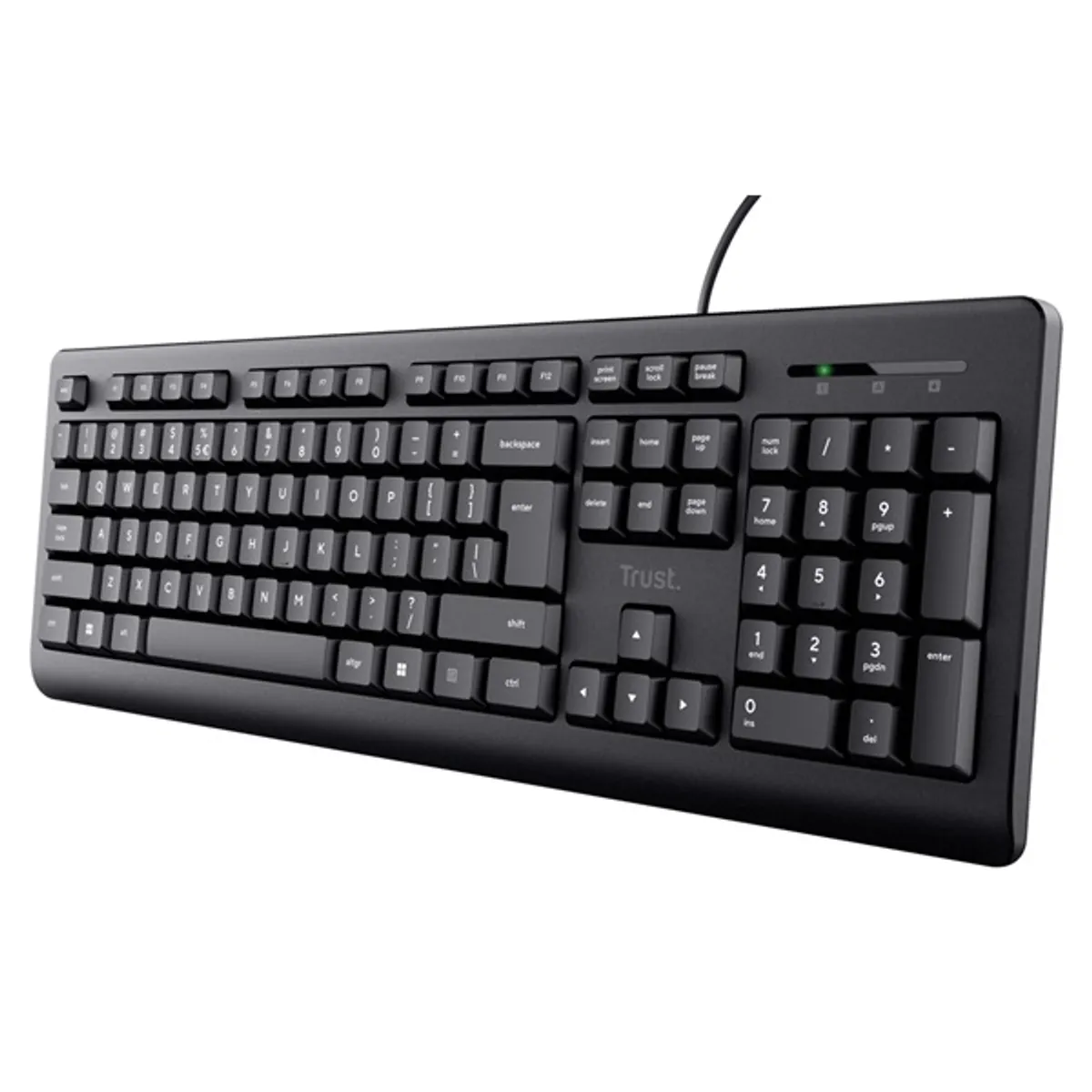 Trust Primo HU fekete billentyűzet #2