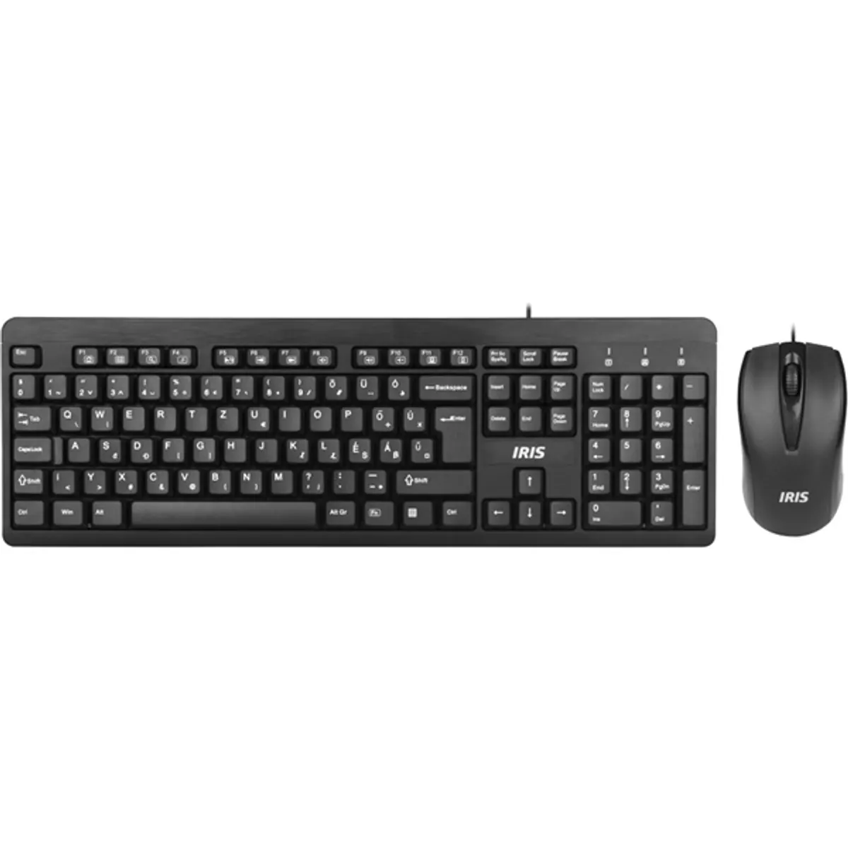 IRIS C-13 USB fekete billentyűzet + egér #3