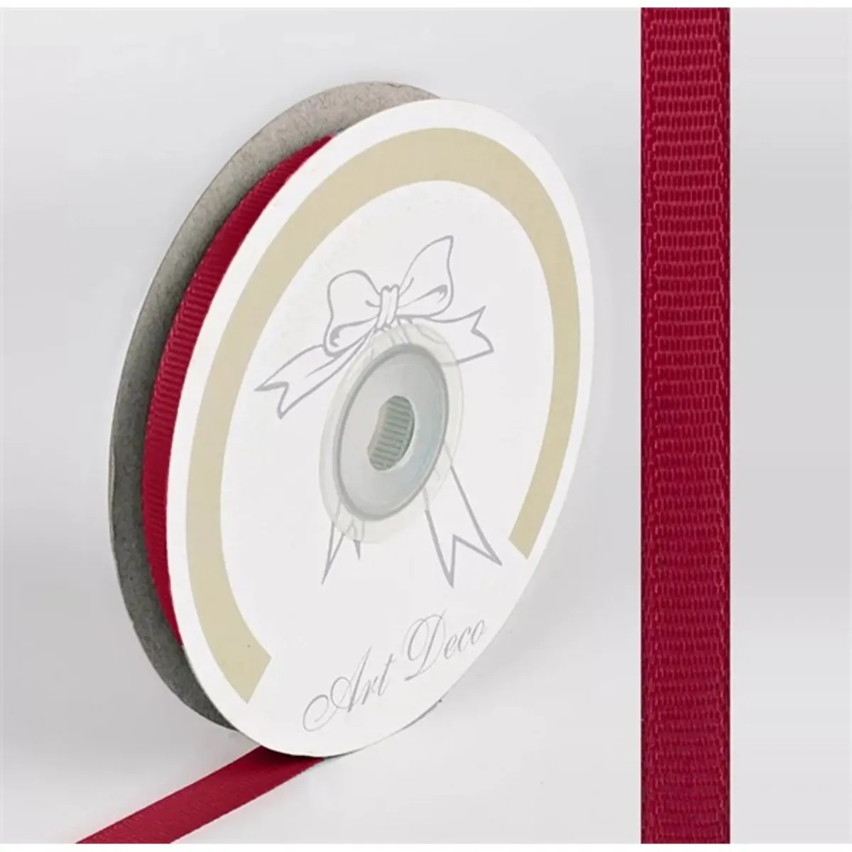 IRIS ripsz szalag, bordó 9mmx25m #1