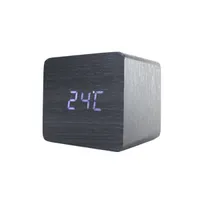 TOO DC-320-B-Qi fekete digitális óra vezeték nélküli töltővel #3